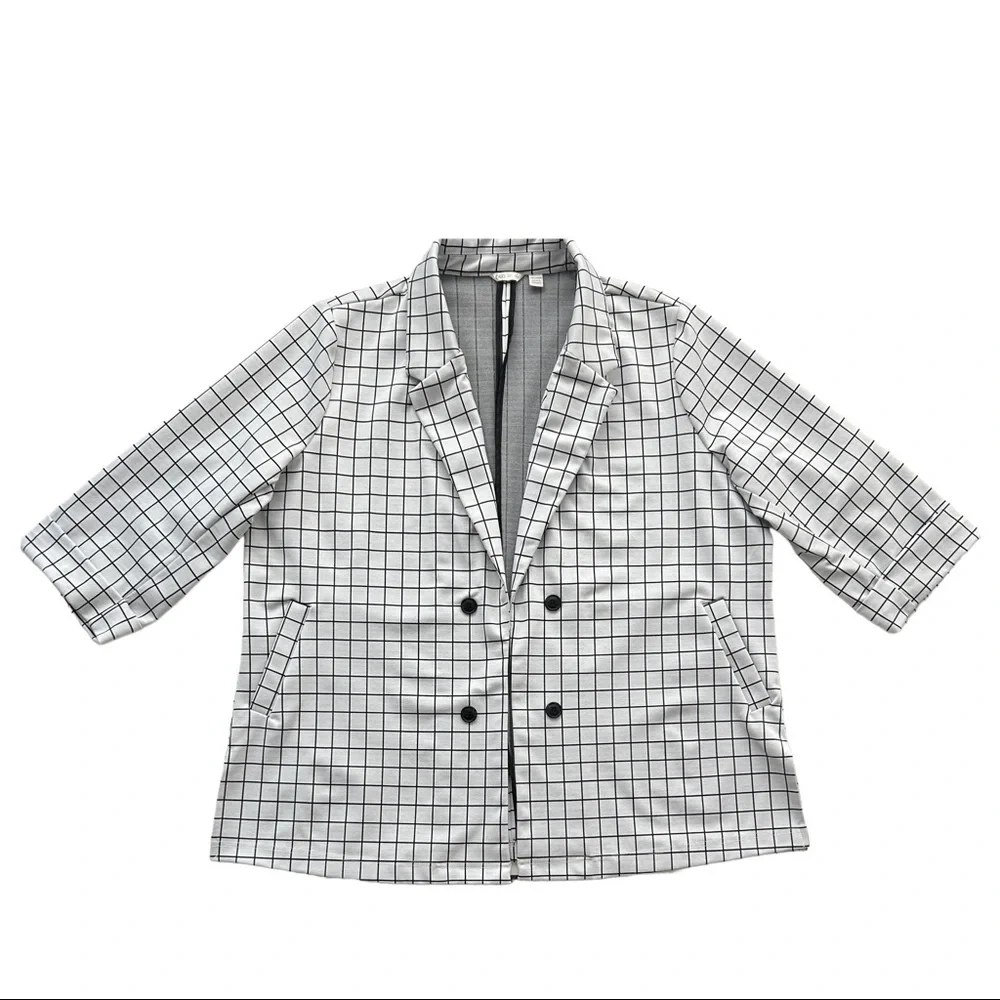 Cato Open Front Blazer (18/20W) - Picture 3 of 16